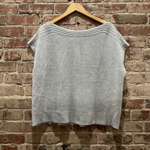 Inhabit Women Gray Pullover Sweater Size Medium - Picture 7 of 7